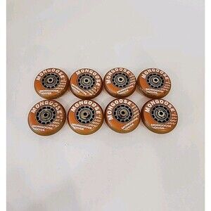 Mongoose Wheels Indoor/Outdoor Rollerblades Wgeels Replacement Used SEE PICTURE